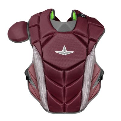 ALL STAR MVP-PRO Adult Chest Protector, NOCSAE, 16.5"