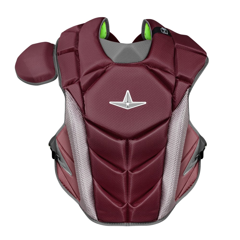 ALL STAR MVP-PRO Adult Chest Protector, NOCSAE, 16.5"