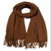 Cindy & Wendy Women's Pashmina Shawl Wrap for Evening Dress Bridesmaid Wedding Bridal Winter Warm Large Soft scarf (Ginger) view 1