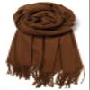 Cindy & Wendy Women's Pashmina Shawl Wrap for Evening Dress Bridesmaid Wedding Bridal Winter Warm Large Soft scarf (Ginger) view 3