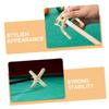OSOLADY 2pcs Copper Pool Cue Bridge Stick Durable Billiard Rest with Removable Cross and High Bridge Heads Essential Accessory for Pool Table Stability and Enhanced Gameplay view 4