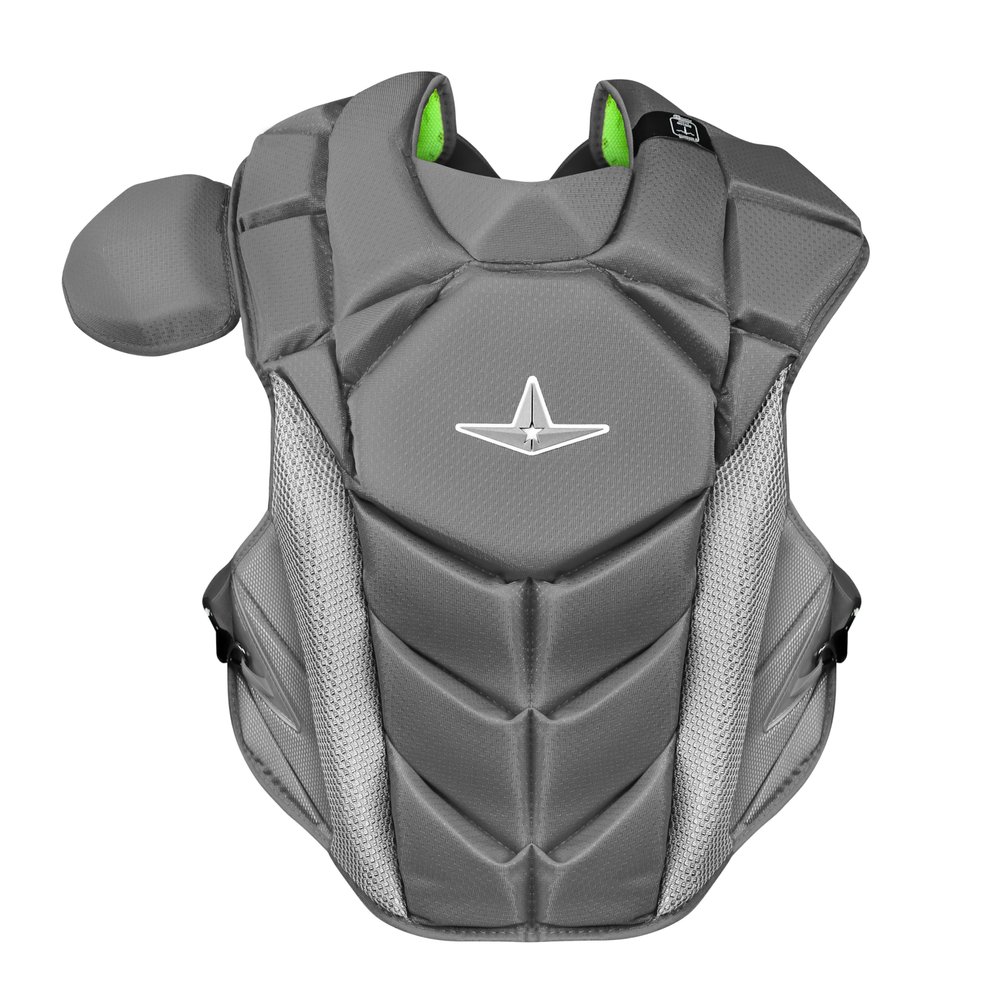 ALL STAR MVP-PRO Adult Chest Protector, NOCSAE, 16.5"