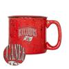 Rico Industries NFL Football Tampa Bay Buccaneers Tribute 12oz Laser Engraved Campfire Mug view 1