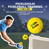 Dink Buddy - 3-in-1 Pickleball Trainer Set: 1 Mini 6 Wide Pickleball Net with Carrying Case, 4 Kelso Balls (2 Trainer + 2 Standard), 2 PickleDojo Paddles, & 1 Drawstring Backpack view 2