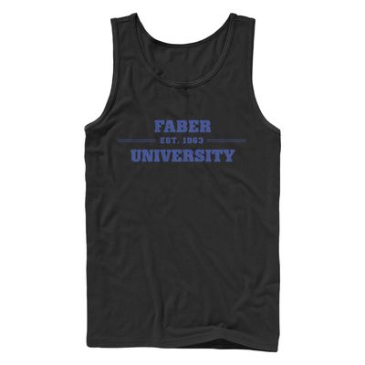 Animal House FaberUniversityEst1963 Young Men's Tank, Black