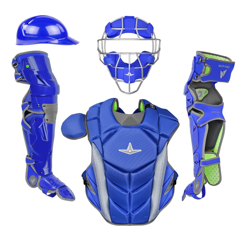 ALL STAR MVP-PRO Series Adult Catching Kit w/ Traditional Mask, NOCSAE