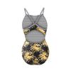 Dolfin Uglies Women's Print V Back 1-Piece (Bat Dance, 22) view 4
