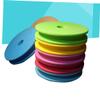 balacoo 2sets Fishing Line Winding Plate Large Size Spool for Fly Fishing Line and Rig Spools 10pcs*2 Random Color view 4