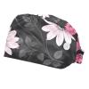 2 Pieces Scrub Caps Women Scrub Cap Men Surgical Cap for Nurse Flower Branch Multicoloured view 1