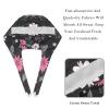 2 Pieces Scrub Caps Women Scrub Cap Men Surgical Cap for Nurse Flower Branch Multicoloured view 4