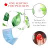 2 Pieces Scrub Caps Women Chef Hat Cute Scrub Caps Women for Kitchen Plant Leaves Multicoloured view 2
