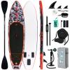 FunWater Inflatable Stand Up Paddle Board with Premium SUP Paddleboard Accessories, Anti-Slip EVA Deck, Paddle Boards for Adults & Youth of All Skill Levels
