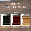 Single Graded Sports Card Glass Display Case | UV Protected Glass and Real Wood Moulding | Protects Graded Trading Cards view 3