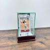Single Graded Sports Card Glass Display Case | UV Protected Glass and Real Wood Moulding | Protects Graded Trading Cards view 4