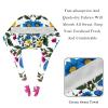 2 Pieces Scrub Caps Women Men's Scrub Cap Nurse Scrub Cap for The Surgeon Flowers Ethnic Style Multicoloured view 4