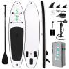 FunWater SUP Inflatable Stand Up Paddle Board 10'633"6" Ultra-Light Inflatable Paddleboard with ISUP Accessories,Fins,Adjustable Paddle, Pump,Backpack, Leash view 1