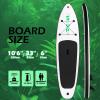 FunWater SUP Inflatable Stand Up Paddle Board 10'633"6" Ultra-Light Inflatable Paddleboard with ISUP Accessories,Fins,Adjustable Paddle, Pump,Backpack, Leash view 2