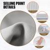 USGTYUS Inflatable Car Bed for Hyundai Ioniq Elantra Tucson Bayon Getz Reina Veloster Car Airbed Air Bed Travel Inflation Mattress Outdoor Travel Camping Sleeping Air Bed,Grey view 4