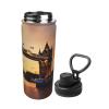 I Love London Print Water Bottles Stainless Steel 18oz Heat Resistance Outdoors,Travel Cup Men Women view 2