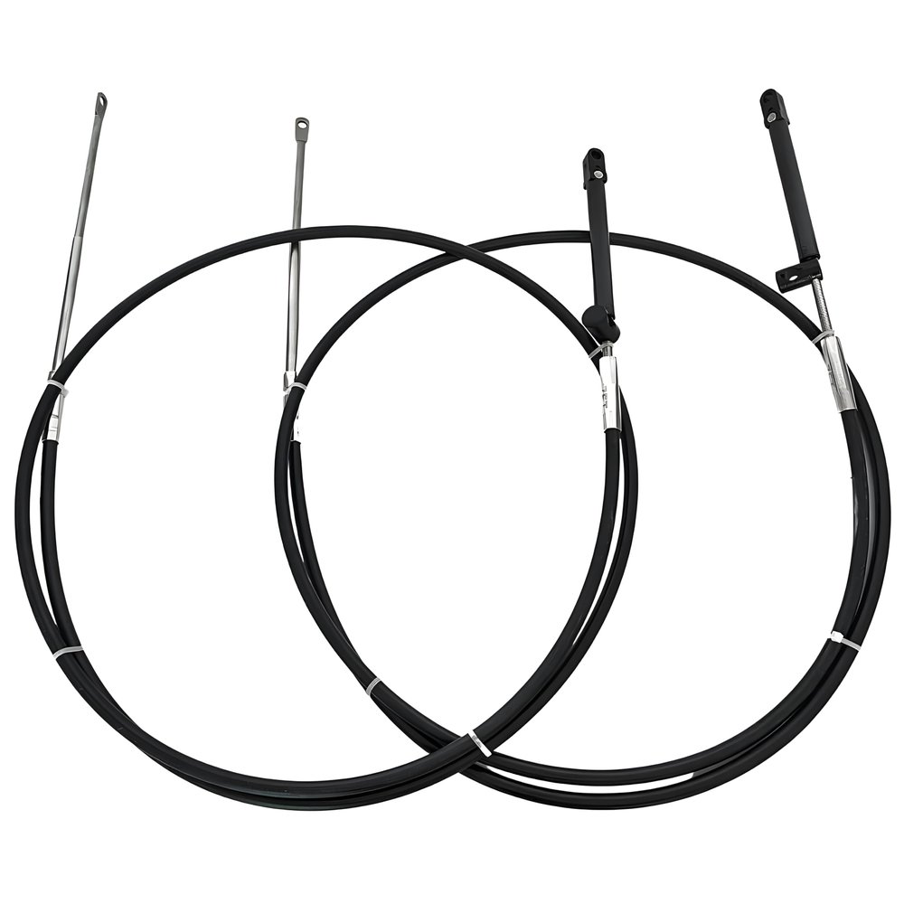 Boatcon 2Pcs GEN II Control Cable 10FT Replace CC18910 Fits for Mercury Mariner Outboard Engine