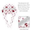 2 Pieces Scrub Caps Women Scrub Caps Surgical Cap for Home Heart Circle Multicoloured view 4