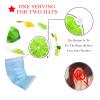 2 Pieces Scrub Caps Women Scrub Caps Women Ponytail Surgical Caps for Hospital Lemon Fruit view 2