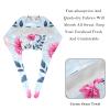 2 Pieces Scrub Caps Women Scrub Cap Men Surgical Caps for Home Plant Flower Branch Multicoloured view 4