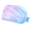 2 Pieces Scrub Caps Women Chef Hat Nursing Scrub Caps for Nurse Blur Abstract Multicoloured