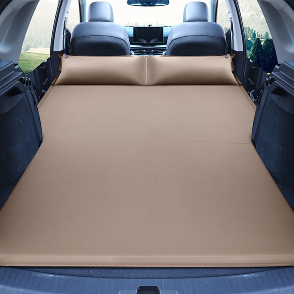 MZYRZ Car Inflatable Air Mattress for Jeep Patriot 2007-2024 Trunk Air Mattress Lightweight Comfortable Sleeping Air Bed Mattress Outdoor Camping Accessories,Brown