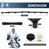 GIRISHIP Hockey Training Equipment, Adjustable Hockey Stick Handling Trainer for Puck Control and Coordination, Portable Stickhandling Training Tool, 7-Section view 2