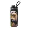 Animal Cute Brown Otters Print Water Bottles Stainless Steel 18oz Heat Resistance Outdoors,Travel Cup Men Women view 1