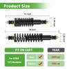 10L0L Golf Cart Front/Rear Coil Over Heavy Duty Shock Absorber Spring for EZGO TXT/Medalist 1994-up Newer Gas or Electric, Replaces OEM# 70630-G01 76418-G01 view 4