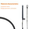 Boatcon 2Pcs GEN II Control Cable 16FT Replace CC18916 Fits For Mercury Mariner Outboard Engine view 3