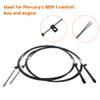 Boatcon 2Pcs GEN II Control Cable 16FT Replace CC18916 Fits For Mercury Mariner Outboard Engine view 4