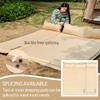 Naturehike Air Mattress Single/Double Size Camping Bed with Buckle Design Portable Bed Ultralight Backpacking Sleeping Pad Included Pillow No Pump Required,for Family Camping,Travel (3cm, Single) view 4