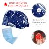 2 Pieces Scrub Caps Women Chef Hat Surgical Caps for Beauty Salon Ginkgo Leaves Multicoloured view 2
