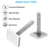 PATIKIL T Slot Bolts M6 x 35mm, 8 Set Square Head T Bolts Roof Rack Stainless Steel T Track Bolts with Nut Washers for Bike Ski Kayak Rack view 4