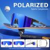 DioKiw 3PACK Polarized Kids sunglasses Youth Softball Cycling Sports Sun Glasses Boys Girls UV400 Protection Goggles view 4