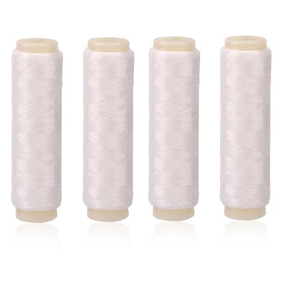 4pcs Nylon Fishing Thread - Invisible 0.02cm/0.008in Width, 200m/656.17ft Length Fishing Wire