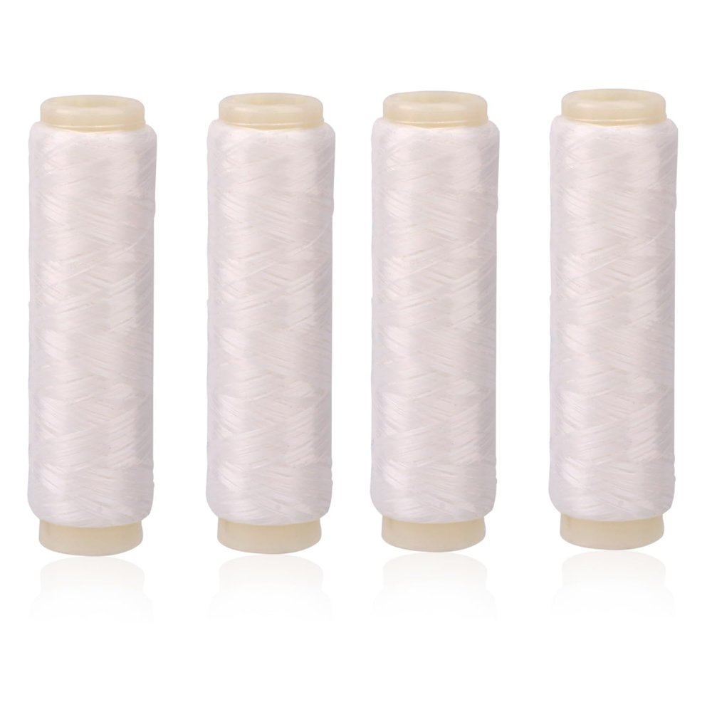 4pcs Nylon Fishing Thread - Invisible 0.02cm/0.008in Width, 200m/656.17ft Length Fishing Wire