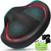Noseless Bike Seat Cushion for Men & Women - Extra Padding & Comfort Wide Bicycle Seat, Oversized Comfortable Saddle for Peloton Bikes, Exercise Bikes, Electric Bikes, Cruiser Bikes view 1