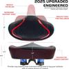Noseless Bike Seat Cushion for Men & Women - Extra Padding & Comfort Wide Bicycle Seat, Oversized Comfortable Saddle for Peloton Bikes, Exercise Bikes, Electric Bikes, Cruiser Bikes view 4