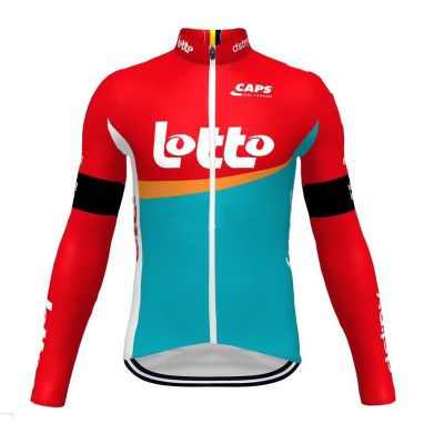 2023 Winter Thermal Fleece Warmer Pro Team Long Sleeve Cycling Jersey For Men,Quick-Dry Road Bike Jacket Bicycle Clothing (3XL)