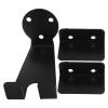 Happyyami 1set Bicycle Wall Mount Hanger Heavy Duty Bike Storage Rack for Road Mountain Bikes Easy to Install Space-Saving for Garage and Indoor Use view 1