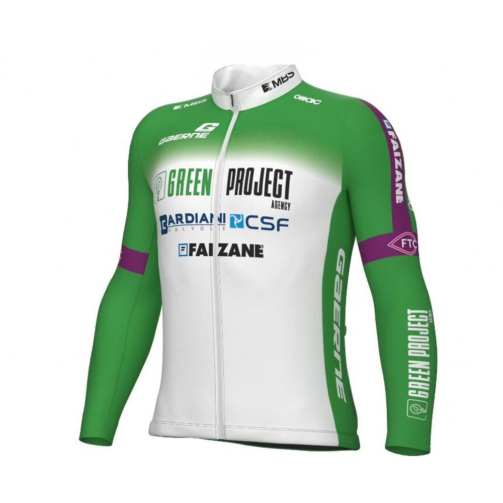2024 Spring Autumn Sunsreen Thin Pro Team BARDIANI CSF Long Sleeve Cycling Jersey For Men,Breathable Road Bike Shirt Quick Dry Bicycle Clothing (L)