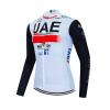 2023 Winter Thermal Fleece Warmer Pro Team UAE Long Sleeve Cycling Jersey For Men,Quick-Dry Road Bike Jacket Bicycle Clothing (2XL) view 1