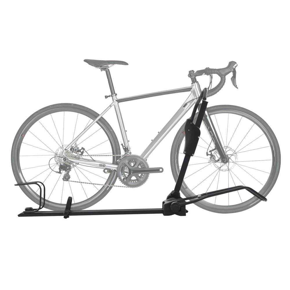 Giciashop Bike Rack for Car, Foldable Bike Roof Rack Adjustable Length (29-38 inches) Roof Bike Rack with Anti-Theft Lock for Cars, SUVs, MPVs, Fits 1 Bike