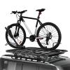 Giciashop Bike Rack for Car, Foldable Bike Roof Rack Adjustable Length (29-38 inches) Roof Bike Rack with Anti-Theft Lock for Cars, SUVs, MPVs, Fits 1 Bike view 3