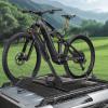 Giciashop Bike Rack for Car, Foldable Bike Roof Rack Adjustable Length (29-38 inches) Roof Bike Rack with Anti-Theft Lock for Cars, SUVs, MPVs, Fits 1 Bike view 4