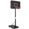 Skytime Basketball Hoop,Height Adjustable Basketball Goal System with 44 inch Backboard,Portable Pool Basketball Hoop Outdoor/Indoor for Children/Adults view 1